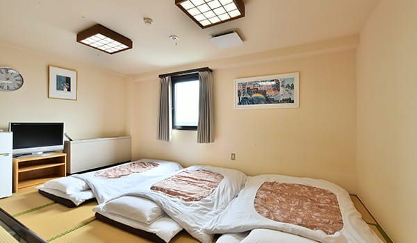 布団を敷いたとき